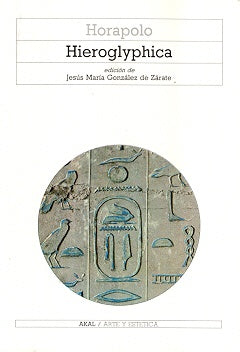Hieroglyphica | Horapollo-García Soler