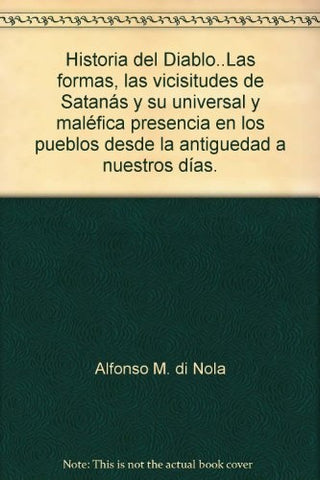 HISTORIA DEL DIABLO | ALFONSO M. DI NOLA