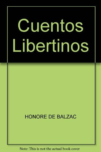 Cuentos libertinos | Honoré De Balzac