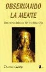 Observando la mente | Thomas Cleary
