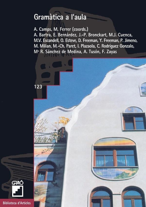 Gramàtica a l'aula | Jimeno Capilla, Cuenca Ordinyana y otros