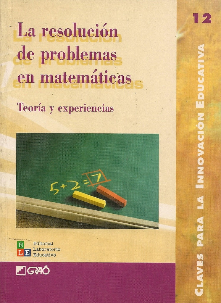 La resolución de problemas en matemáticas | M. Teresa Bofarull Vidal