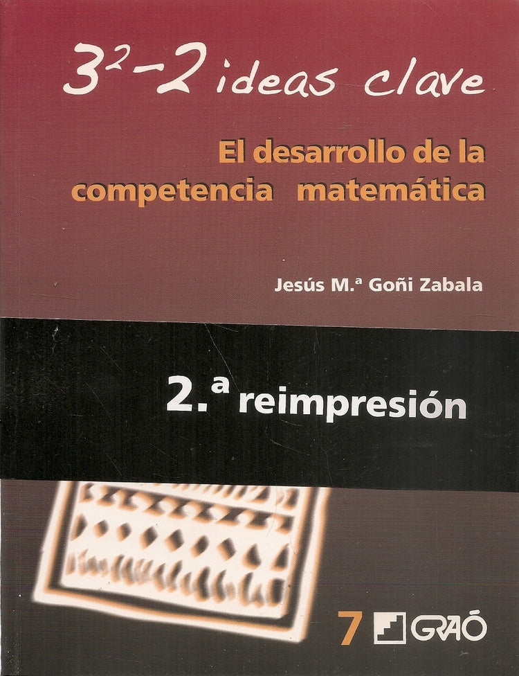 3²-2 ideas clave: El desarrollo de la competencia matemática | Jesús M.ª Goñi Zabala