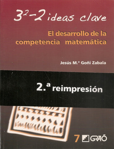 3²-2 ideas clave: El desarrollo de la competencia matemática | Jesús Goñi Zabala