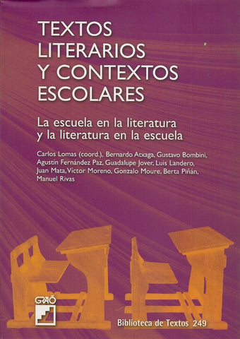 Textos literarios y contextos escolares | Bombini, Atxaga y otros