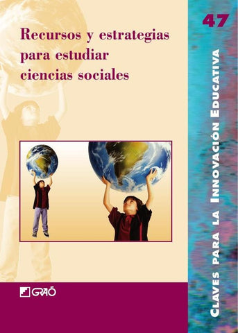 Recursos y estrategias para estudiar ciencias sociales | Castellano Solé, Anguita López y otros