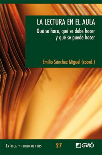 La lectura en el aula | Sánchez Miguel, García Pérez y otros