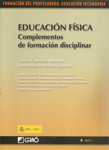 Educación Física. Complementos de formación disciplinar | Velazquez Buendia, Devís-Devís y otros