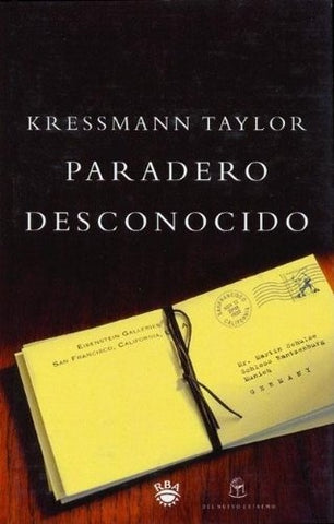 PARADERO DESCONOCIDO | Taylor-Aguilar