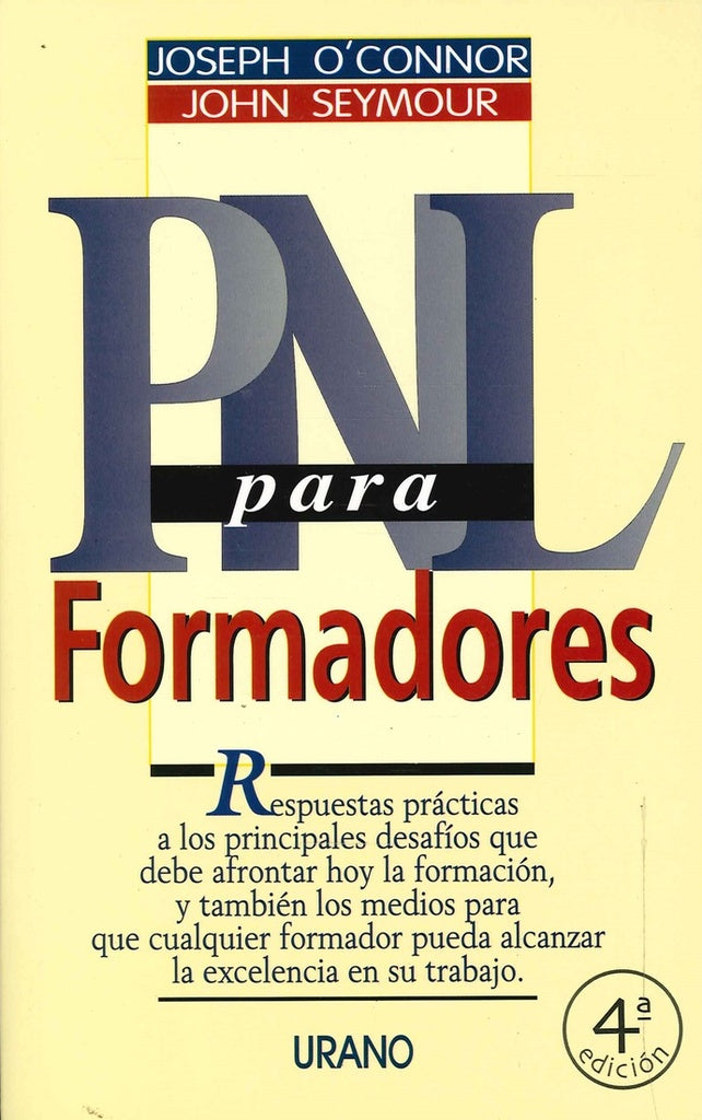 PNL PARA FORMADORES. | Joseph O'Connor