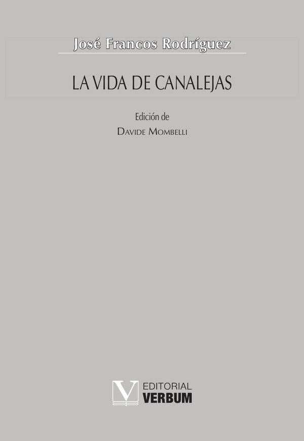 La vida de Canalejas | José Francos Rodríguez