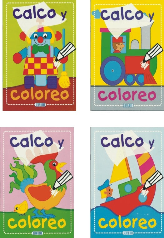 CALCO Y COLOREO | sin autor