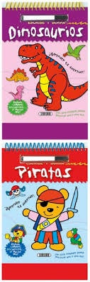 escribe y borra. Piratas/dinosaurios* | VACIO