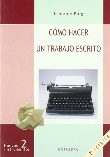Cómo hacer un trabajo escrito
