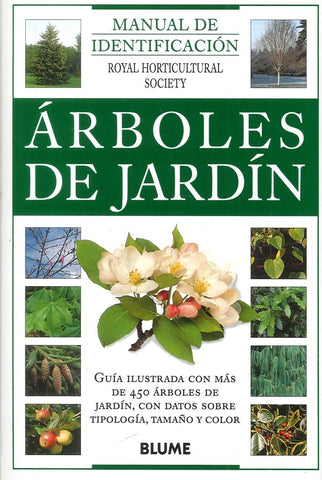 ARBOLES DE JARDIN. MANUAL IDENTIFICACION