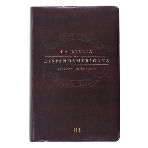 BIBLIA EDICION DE ESTUDIO COLOR MARRON..