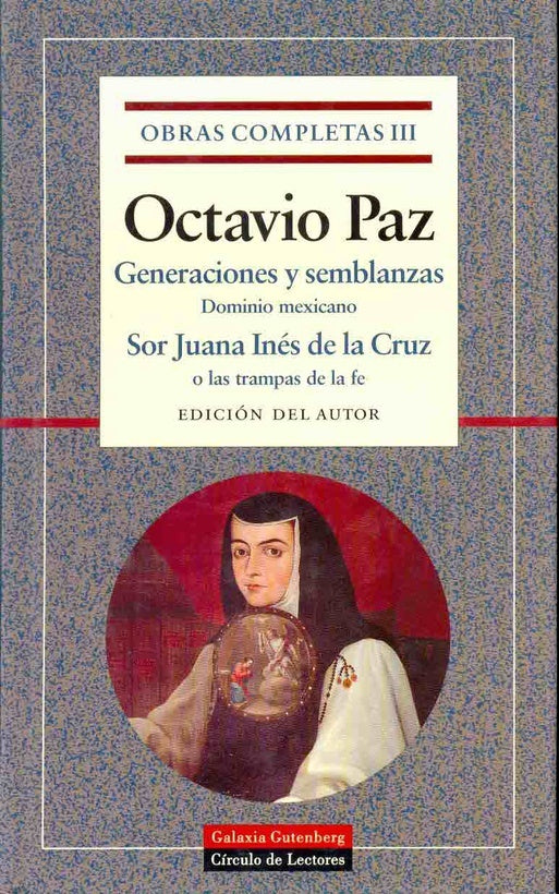 Obras Completas III -generaciones Y Semb (Opera Mundi) (Spanish Edition) | Octavio Paz