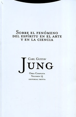 JUNG OBRAS COMPLETAS 15: SOBRE FENOMENO