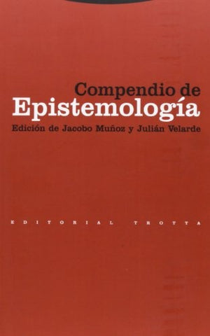 COMPENDIO DE EPISTEMOLOGIA | JACOBO/ VELARDE  JULIAN MUÑOZ