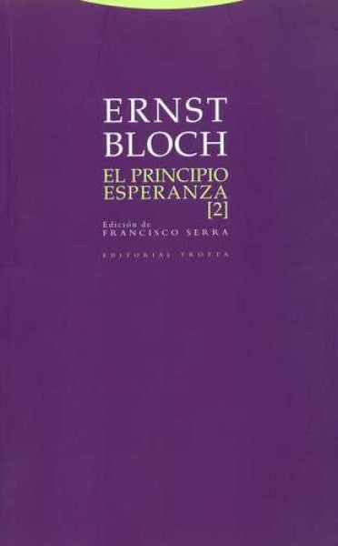 EL PRINCIPIO DE ESPERANZA (TOMO 2).. | Ernst Bloch