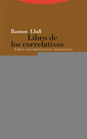 LIBRO DE LOS CORRELATIVOS | RAMON LLULL