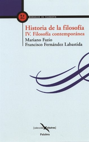 Historia de la Filosofía IV. Filosofía cantemporánea