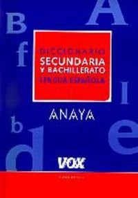 Diccionario Secundaria y Bachillerato -lengua española