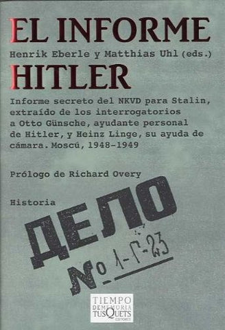 INFORME HITLER, EL (Spanish Edition) | EBERLE HENRIK