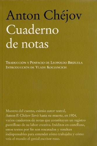 Cuaderno de notas | Anton Chéjov