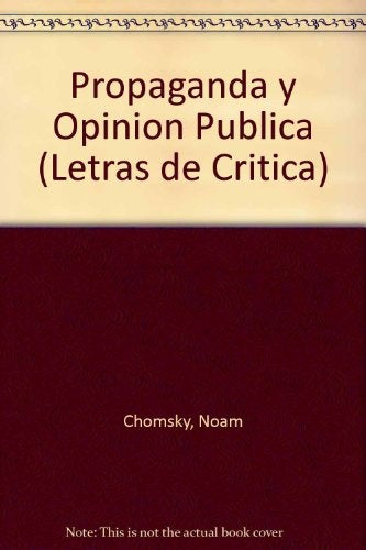 La propaganda y la opinion publica