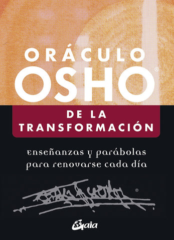 ORACULO OSHO DE LA TRANSFORMACION.. | Osho