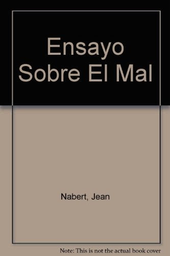 Ensayo sobre el mal  | Jean  Nabert