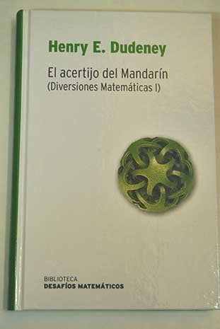 EL ACERTIJO DEL MANDARÍN
