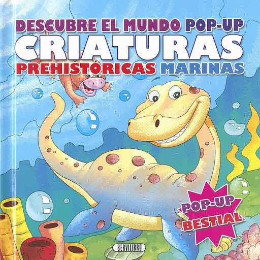 CRIATURAS PREHISTORICAS MARINAS-POP UP