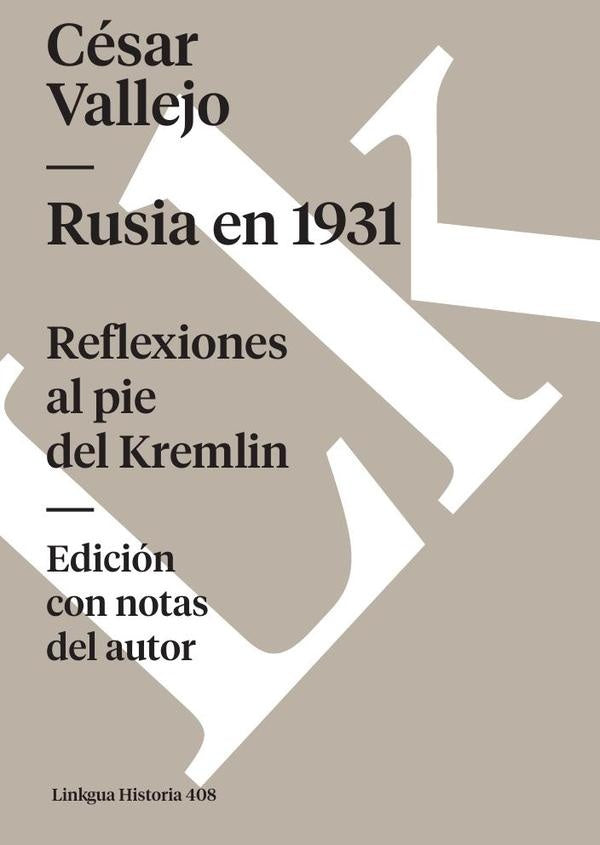Rusia en 1931 | César Vallejo