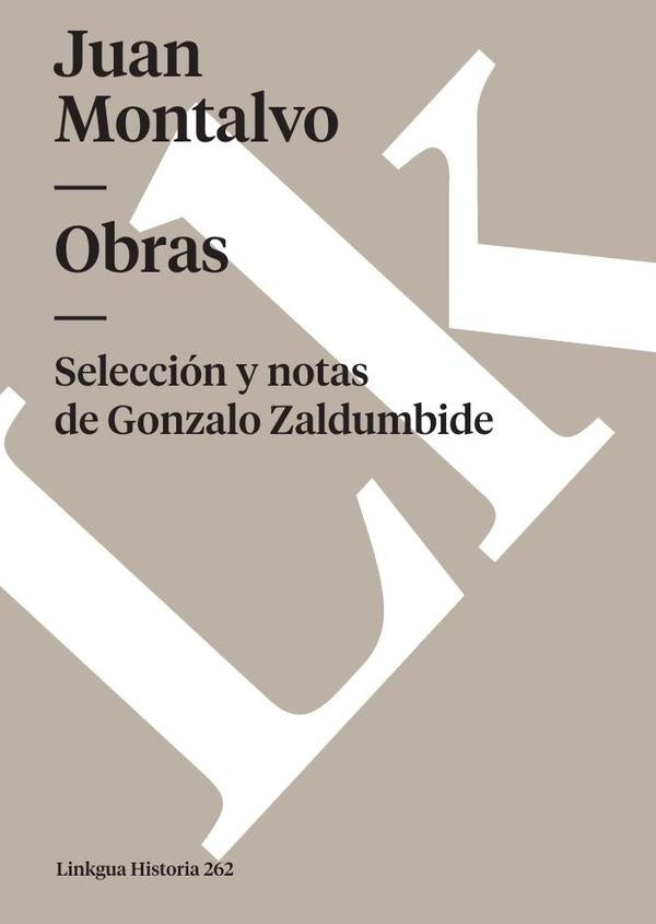Obras | JUAN MONTALVO