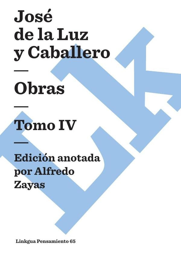 Obras | José de la Luz y Caballero