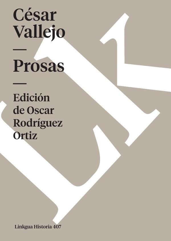 Prosas | César Vallejo