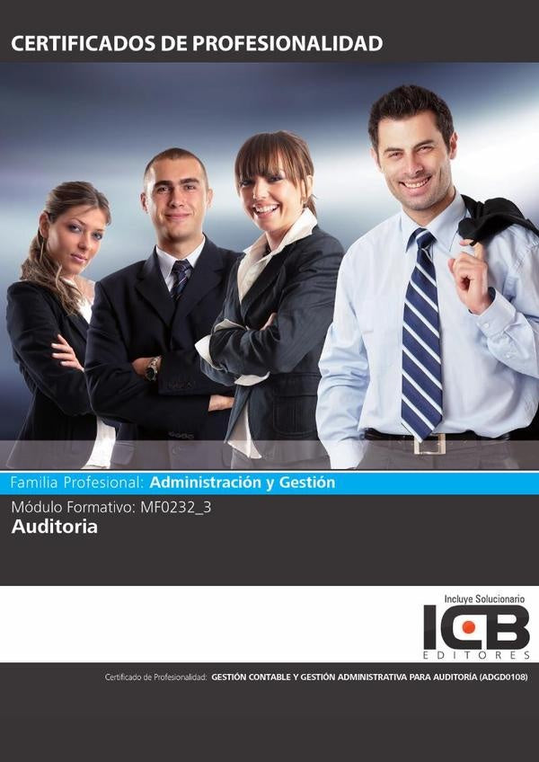 MF0232_3: Auditoría | ICB Editores