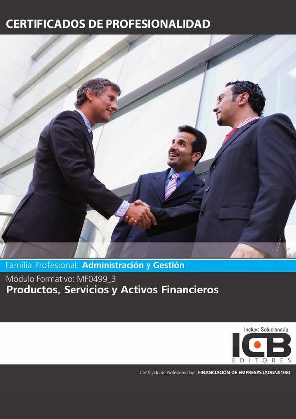 MF0499_3: Productos, Servicios y Activos Financieros | ICB Editores