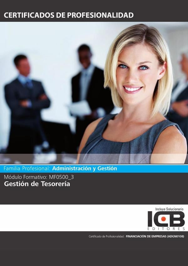 MF0500_3: Gestión de Tesorería | ICB Editores