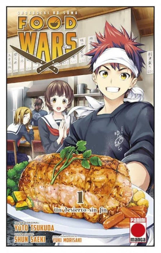FOOD WARS 01 : UN DESIERTO SIN FIN .. | Yuto  Tsukuda