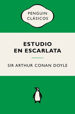 Estudio en escarlata | SIR ARTHUR CONAN DOYLE