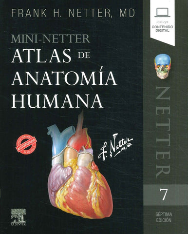MINI NETTER ATLAS DE ANATOMIA HUMANA.. | Frank Netter