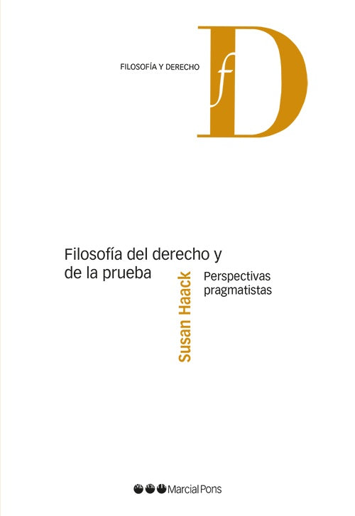 Filosofía del Derecho y de la prueba | Susan Haack