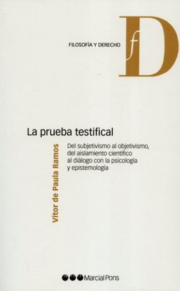 La prueba testifical | Vitor de Paula Ramos