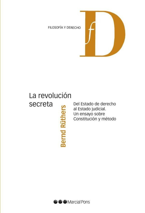 La revolución secreta | Rüthers Bernd