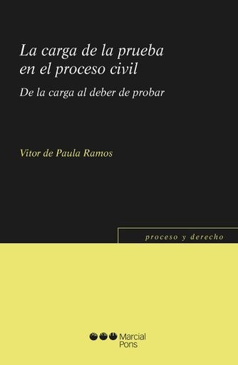 La carga de la prueba en el proceso civil | Paula Ramos, Aliste Santos