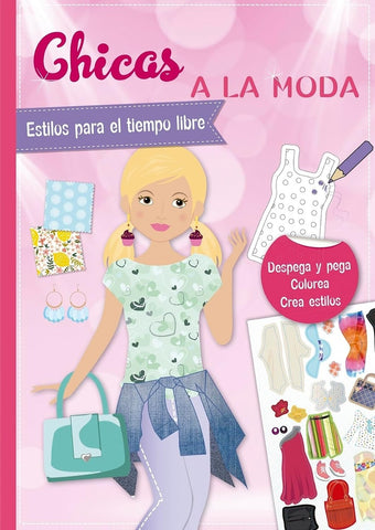 PEGATINAS - CHICAS A LA MODA.. | EVA  SCHINDLER