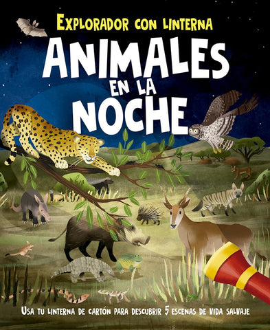 EXPLORA CON LINTERNA ANIMALES DE LA NOCHE.. | Vários autores